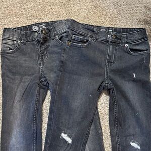 2 Pairs Wonder Nation Boys Slim Jeans